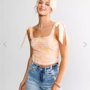 NEW: Free People Avenue Ruched Tank Top